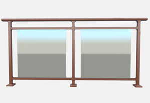 鋁合金玻（bō）璃陽台護欄