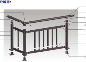 護欄配件陽台護欄配件連接（jiē）件